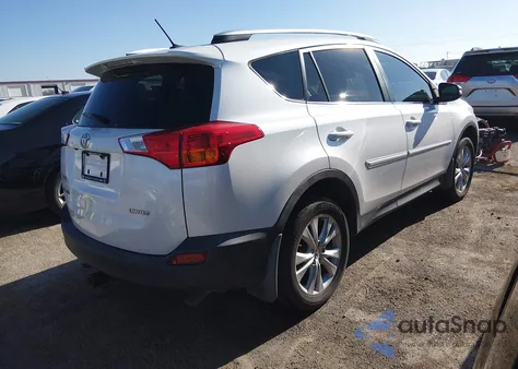2014 Toyota Rav4 Limited z USA, uszkodzony, nr VIN 2T3YFREV0EW079747